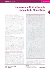 Rationale Antibiotika-Therapie und ABS