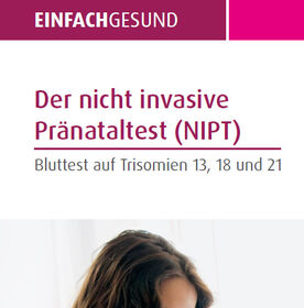 Patientenflyer: Der nicht invasive Pränataltest